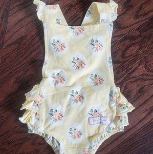 SweetHoney butter roses romper